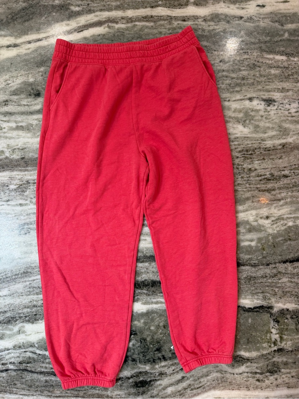 American Eagle Outfitters red jogger sweatpants
